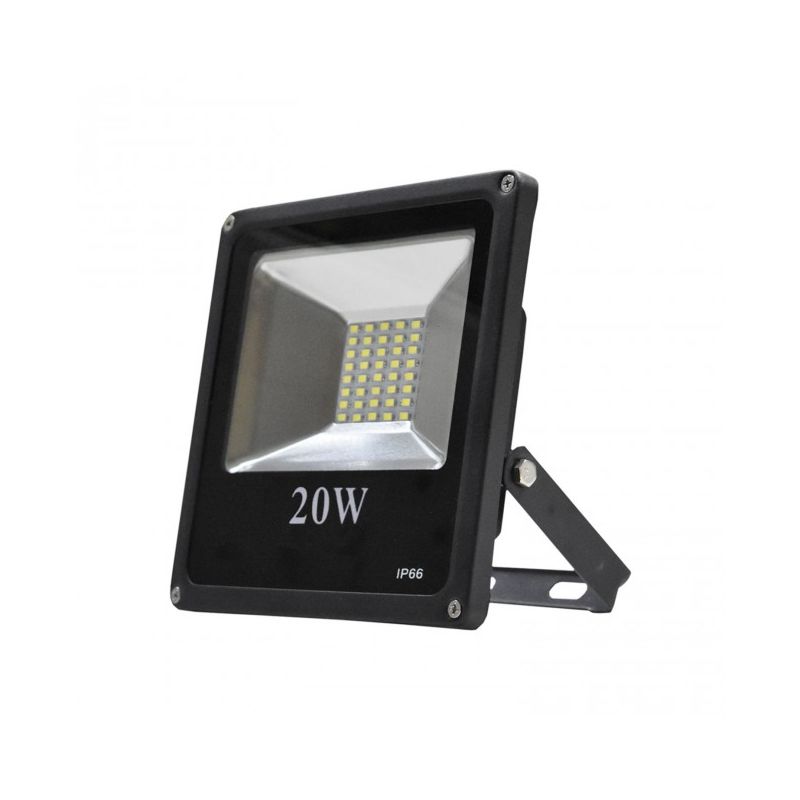 

LuzConLed - Proyector LED 20W 6000K Aluminio negro - ENVÍO DESDE ESPAÑA