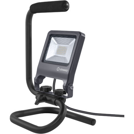 PROYECTOR LED 20W LUZ NEUTRA GRIS LEDVANCE WORKLIGHT S-STAND