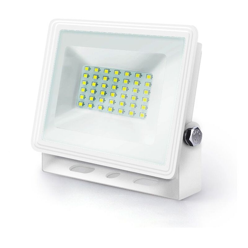 

Proyector LED 30W Blanco IP65 Exterior | Temperatura de color: Blanco frío 6400K
