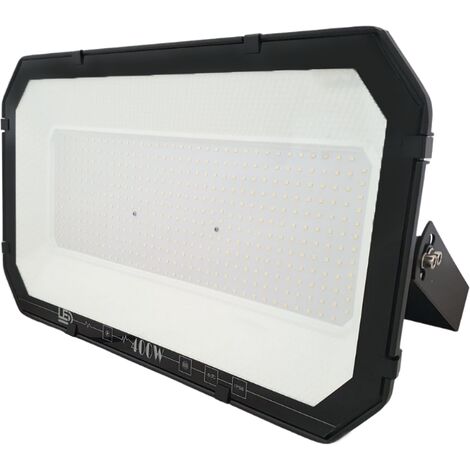 Proyector LED al aire libre 400W IP66 Negro - Blanco Frío 6000K - 8000K