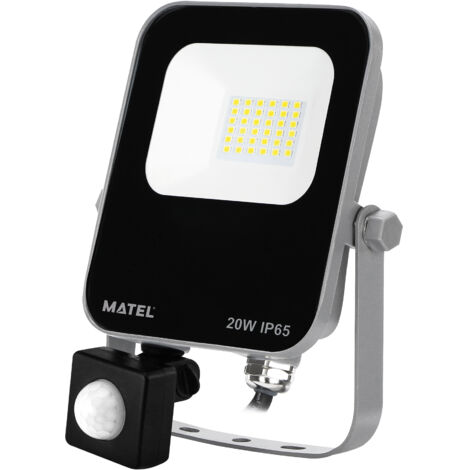 Proyector led aluminio matel chip samsung sensor 20w fría