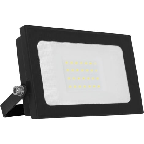 PROYECTOR LED ALUMINIO NEGRO MATEL 12/24V 20W