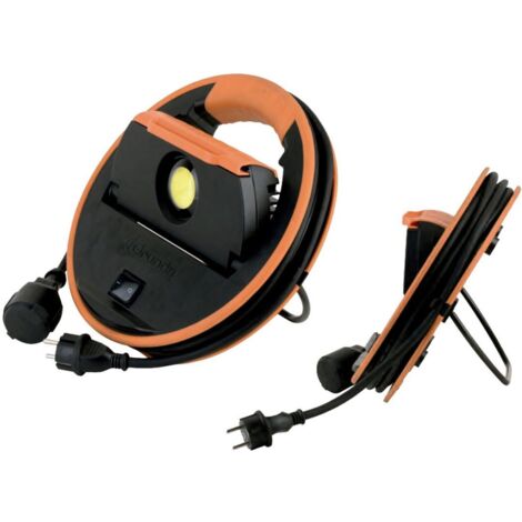 Proyector LED de Trabajo Magnético 50W 6500K IP54 con Cable de 5 m y Toma de Corriente