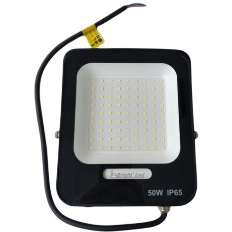 Proyector Led Exterior Bajo Voltaje 12v-24v 50w 6500k IP65, Jardín, Barcos