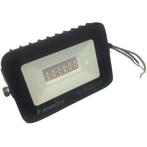 Proyector Led Extraplano 10w 2000k IP65, Foco especial decoración