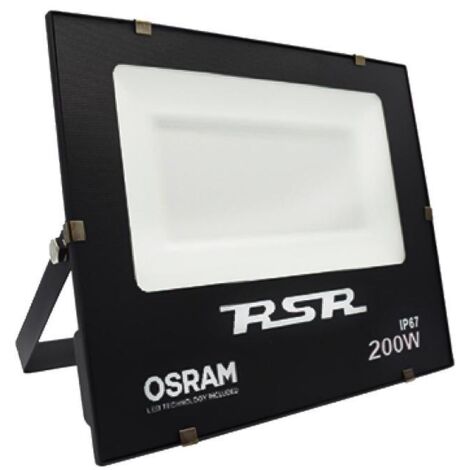 PROYECTOR LED NEGRO 200W 5700K IP67