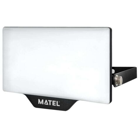 Proyector LED negro conector rápido luz fría IP65 10W