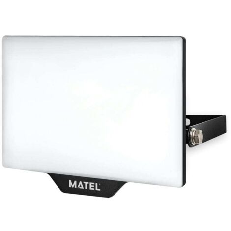 Proyector LED negro conector rápido luz fría IP65 20W