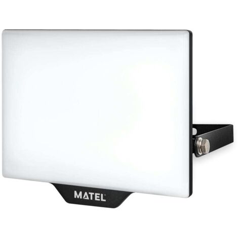 Proyector LED negro conector rápido luz fría IP65 30W