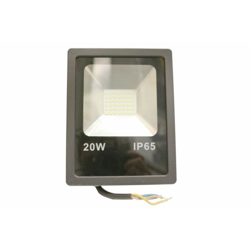 

Proyector led plano 20w ip65 1400lm 6000k met ne - Nivel