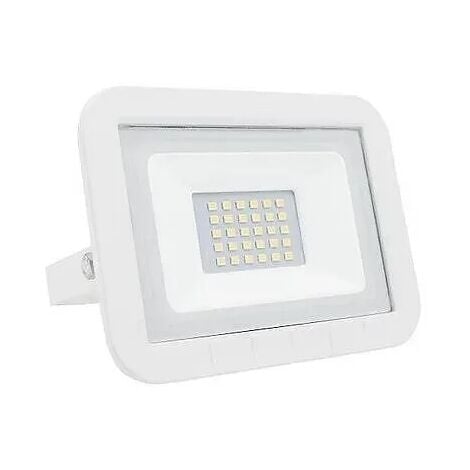 Proyector LED plano blanco 10W.Fría