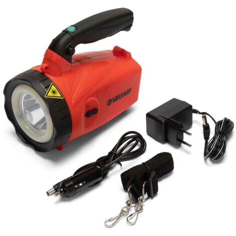 Proyector LED recargable 5W con LED crown SUPER HORNET VELAMP