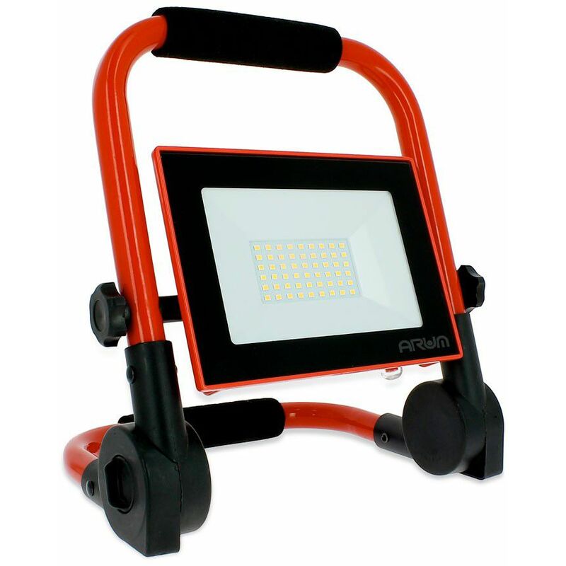

Proyector LED recargable de 20W para obra Eq 100W