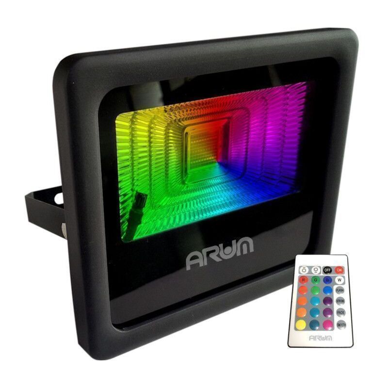 

Proyector LED ATRIA 30W RGB con mando a distancia IP65