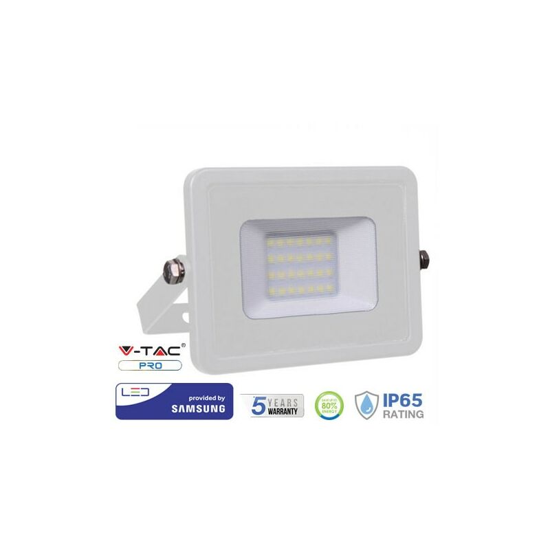 

Proyector LED Samsung PRO 100° 20W Blanco Temperatura de color - 6400K Blanco frío