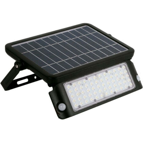 Proyector Led Solar 10W Sensor de Movimiento y Crepuscular IP65