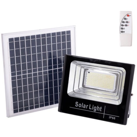 Foco LED Solar para jardín STREET dual 2700K + 6000K - LEDBOX