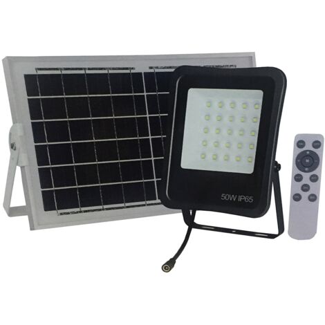 PROYECTOR LED SOLAR 50W 3000K