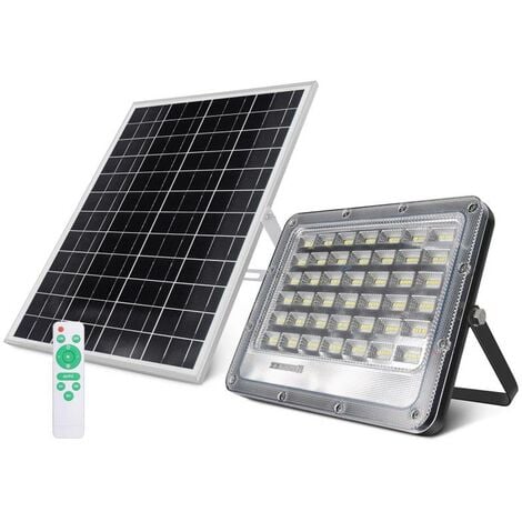 LEDBOX Proyector LED SOLAR PRO Slim 200W Litio 3,2V - 20000mAH, Blanco frío