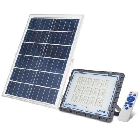 LEDBOX Proyector LED SOLAR Street CCT 300W 3,2V - 20000mAH, Blanco dual