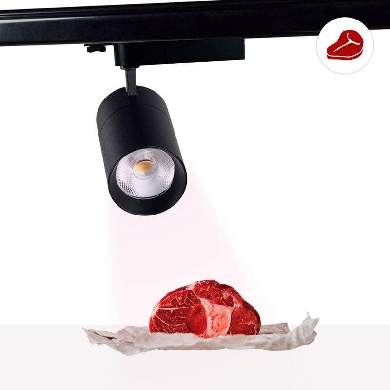 

Barcelona Led - Proyector LED trifásico 30W especial para carnicerías | Negro