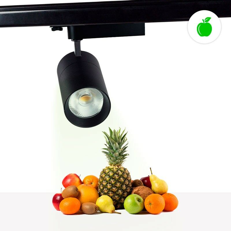 

Barcelona Led - Proyector LED trifásico 30W especial para fruterías y verdulerías | Negro