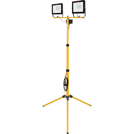 Foco de trabajo LED R23050 de 360° con 6 focos orientables individualmente,  IP65 - Professional LINE Brennenstuhl