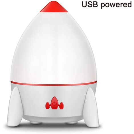 Proyector LED USB, luz nocturna para niños, luz de repetición, luz nocturna, luz de dormitorio, regalo de Navidad de cumpleaños para niños