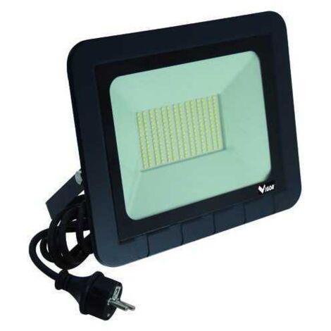 Proyector LED Vigor Lumy-70 Cable de 3M Enchufe Schuko 70W-5250Lm