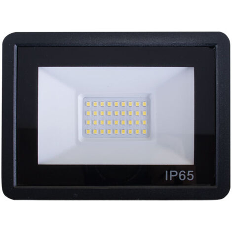 Proyector para iluminación exterior de INTERLUSA TUMUT de LED en Negro