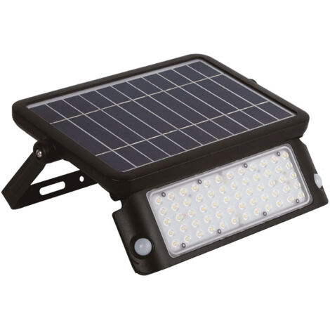 Proyector solar 10 W 6000K negro