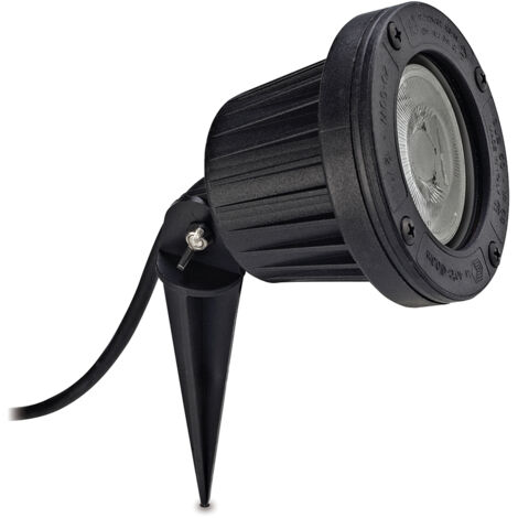 Proyector sumergible tilt FOCUS IP68 GU5.3 LED Bulb 3x5W 345lm CRI80 3000K 36º Negro