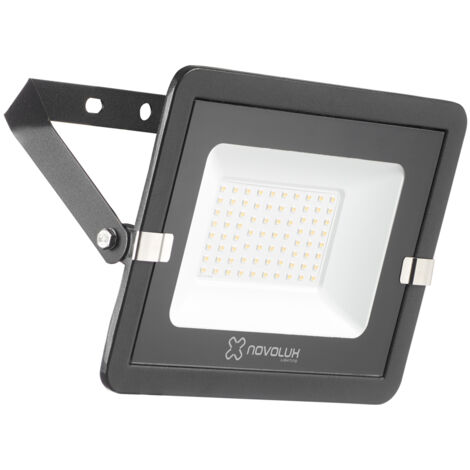 Proyector superficie tilt KERO IP65 LED SMD AC 50W 5535lm(4890lm) CRI70 4000K 120º Negro