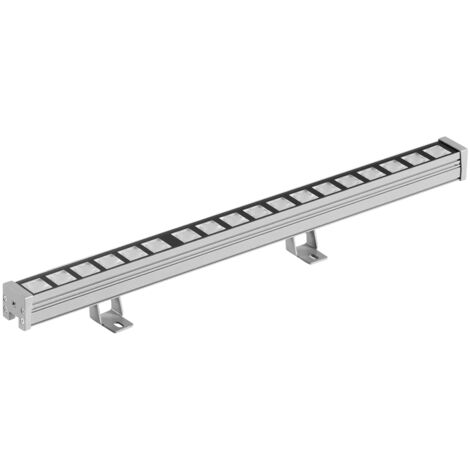 Proyector superficie tilt RIGA IP66 LED SMD 18W 2610lm(1865lm) CRI80 4000K 40º Gris