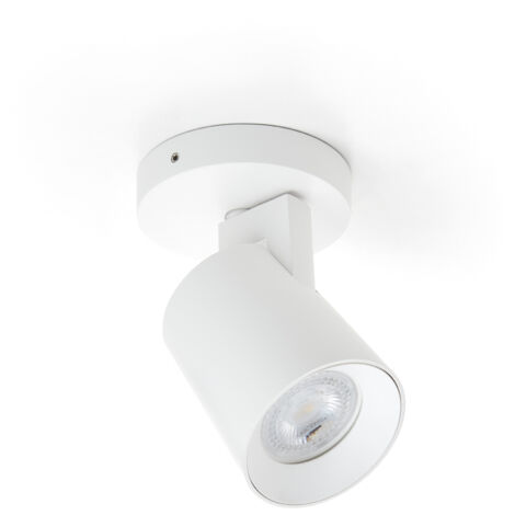 Proyector superficie tilt TEN GU10 7.50W Blanco