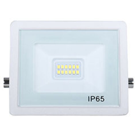 Proyector tumut ip65 10w led 860lm 6400k c.11,2xl.2,6xa.8,2cm blanco