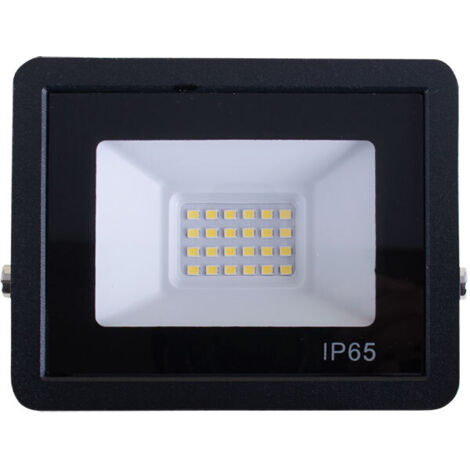 Proyector tumut ip65 20w led 1500lm 6400k c.12,7xl.2,9xa.9,4cm negro