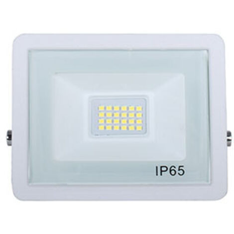 Proyector tumut ip65 20w led 1700lm 6400k c.12,7xl.2,9xa.9,4cm blanco