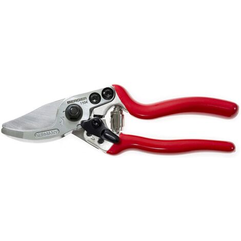 Pruner 185 Millimetri Ergonomico, Argento / Rosso - Berger 1104