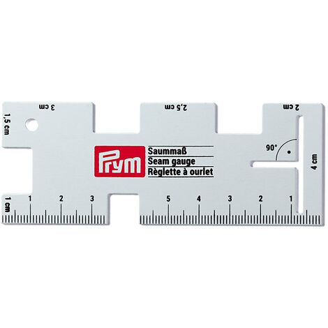 Prym - Calibro per Cucitura, in Metallo, 14,8 x 7,2 x 2,5 cm