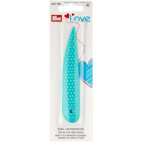 Prym Love Forma-Angoli e Bordi Menta Sagomatrice, Plastic, Azzurro, 18.399999999999999 x 5.7 x 0.7 cm