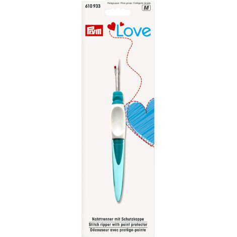PrymLove Scucitrice, Metallo/plastica, Turquoise, 18.5 x 9.5 x 2 cm