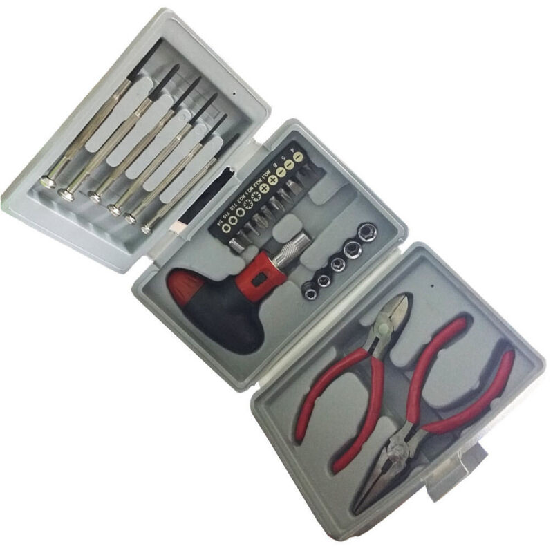 Image of Trade Shop Traesio - Trade Shop - cassetta kit utensili precision 24pz ferrament beper -