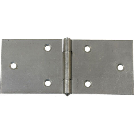 P.S. bisagra 814-3     pulida , Bisagra 814 horizontal de 3 pulgadas hierro pulido. Caja de 12 unidades. 
- Medidas:75x170mm. Espesor: 2.50mm 
- Para montar en puertas,ventanas, es