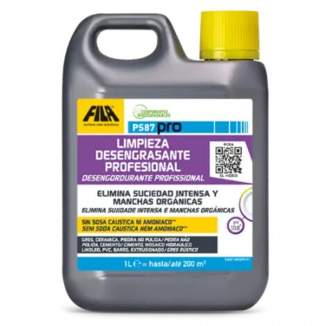 PS87 PRO - Limpieza Desengrasante Profesional / Caja 4 un 5 L / Detergente