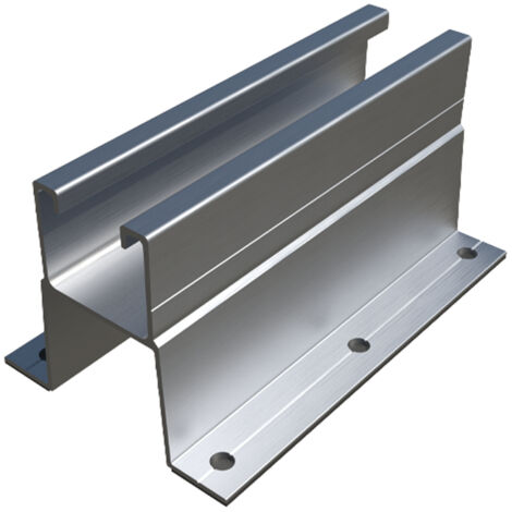 PSA-AV - PERFIL SOLAR ALUMINIO CON ALAS. FIJACIÓN EN VALLE 0150 ( 20 u.)