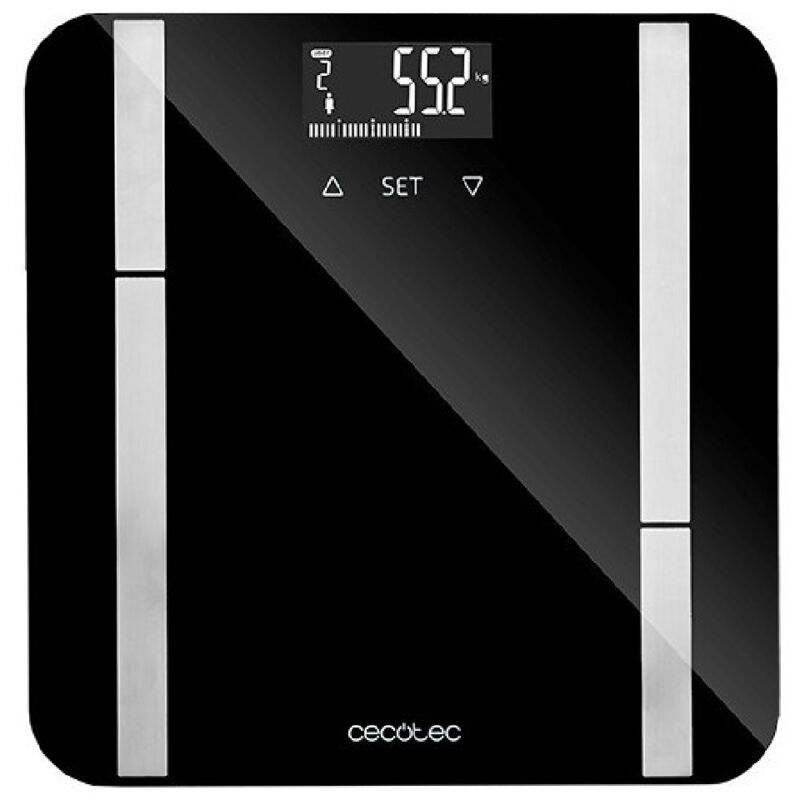 Cecotec Bathroom Scale Surface Precision 9450 Full Healthy Noir