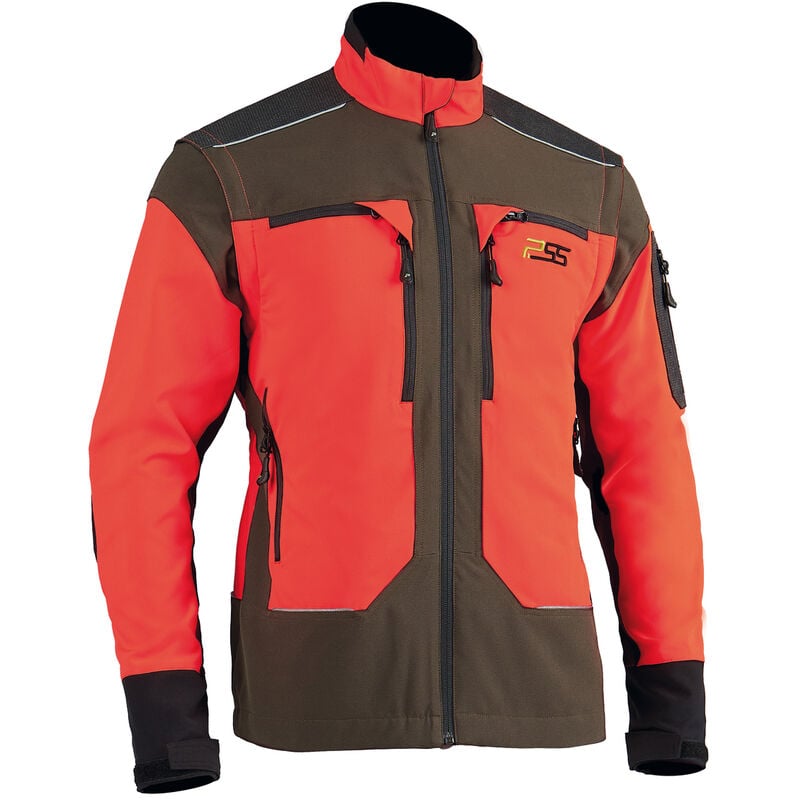 PSS - X-treme Vario veste technique, rouge/vert, taille 3XL