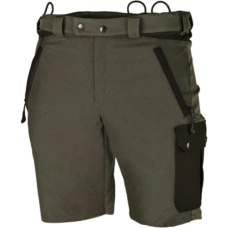 PSS X-treme Work Pantalon de travail court, vert, taille M