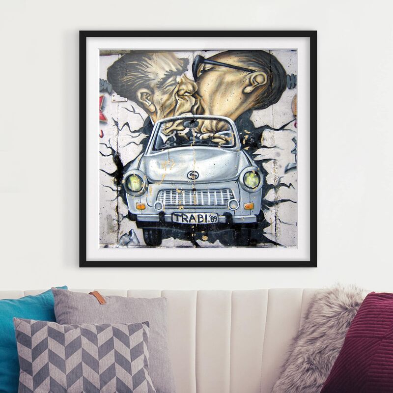 

Póster enmarcado - 1989 Dimensión LxA: 70cm x 70cm, Marco: Negro